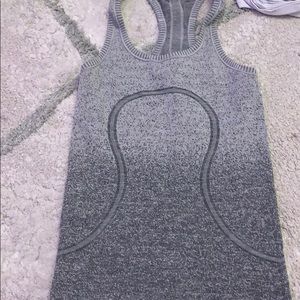 Gray lulu lemon tank